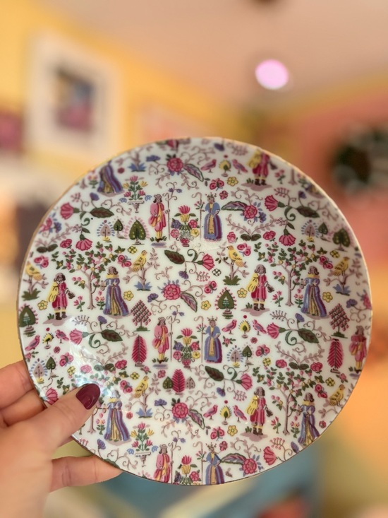 Vintage Other - 1950/1960’s Vintage Lenwile Ardalt porcelain plate